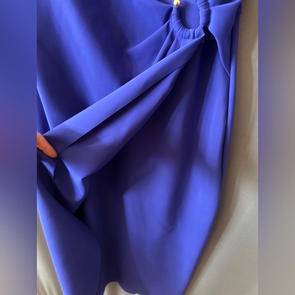 Chairs Boni La Petite Robe Gekko Bandage Midi Dress,Blue-violet,It42=US6/S, New - Picture 7 of 10